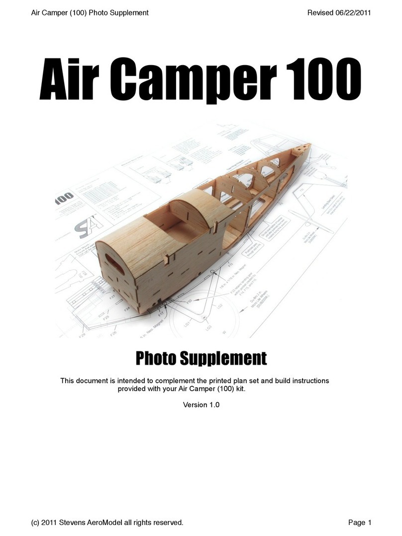 Stevens Aero Model Air Camper 100 Owner's manual Stevens Aero Model Air Camper 100 Owner's manual