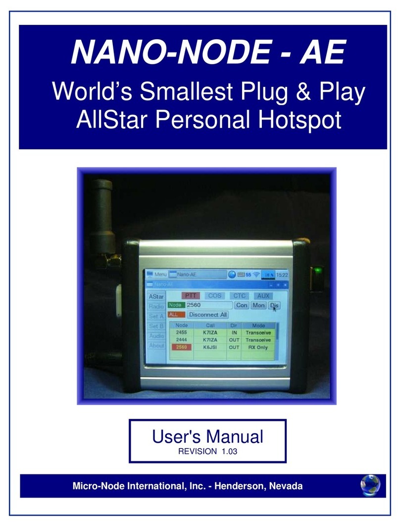 Micro-Node International Nano-AE User manual