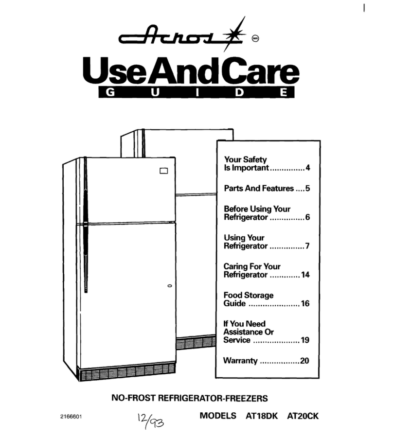 Whirlpool AT18DK User manual Whirlpool AT18DK User manual