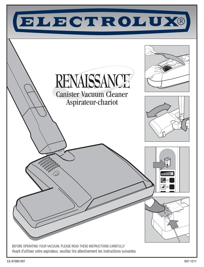 Electrolux RENAISSANCE User manual