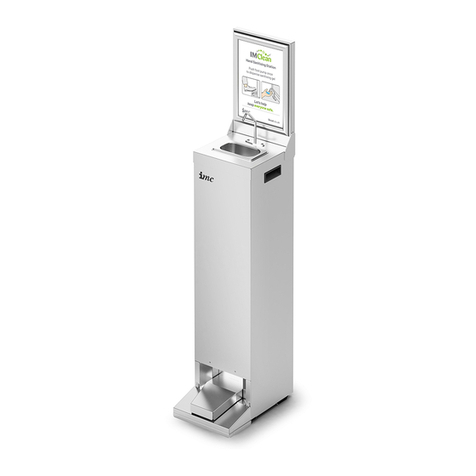 IMC HAND SANITISING STATION F63/250 Installation and user manual