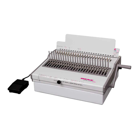 Renz combi comfort plus Operation manual