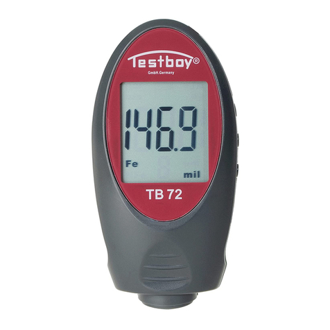 Testboy TB 72 user manual