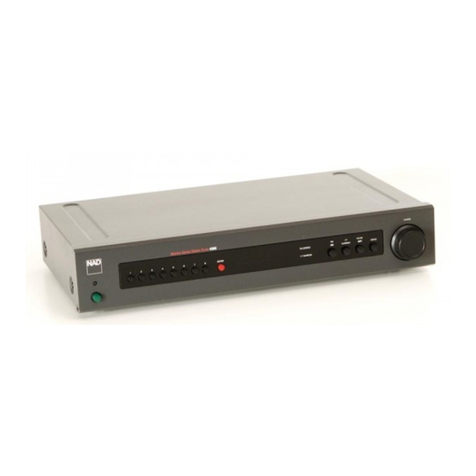 NAD 4300 Instructions for installation and operation