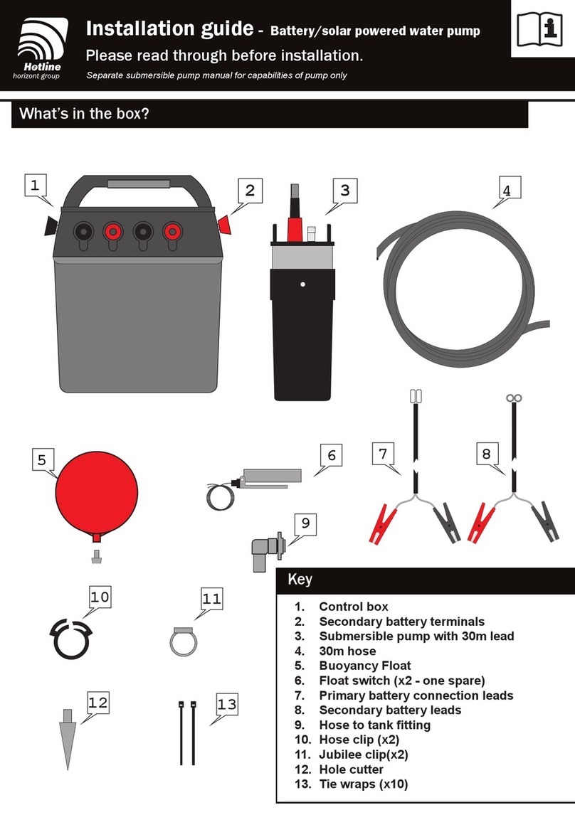 Horizont Hotline 47SPK60-300 installation guide Horizont Hotline 47SPK60-300 installation guide