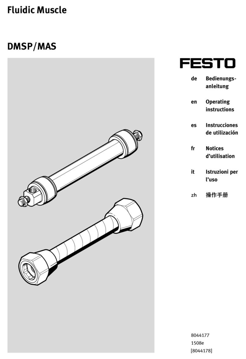 Festo DMSP Series User manual Festo DMSP Series User manual
