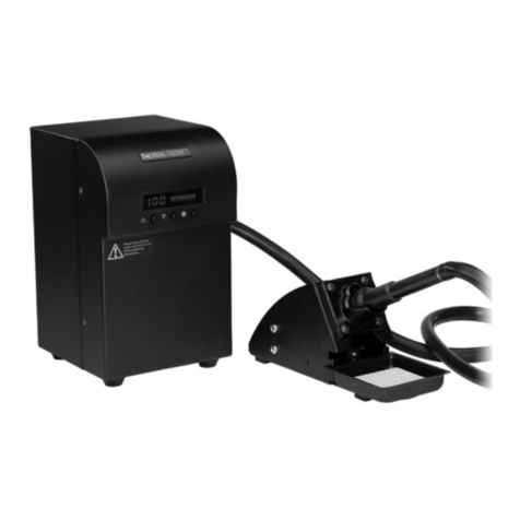 Thermaltronics TMT-HA100 user manual