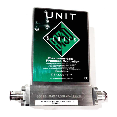 Celerity UNIT 122 Series user manual