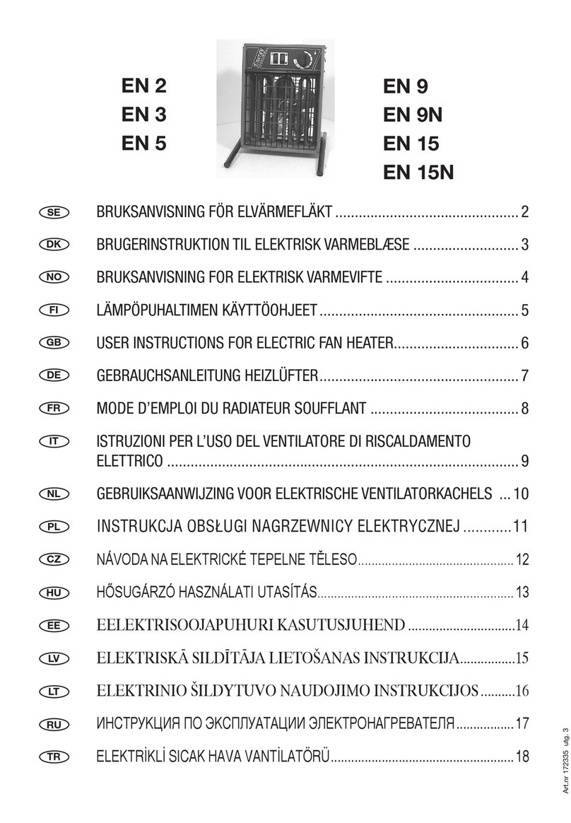 CALOR EN 2 User instructions CALOR EN 2 User instructions
