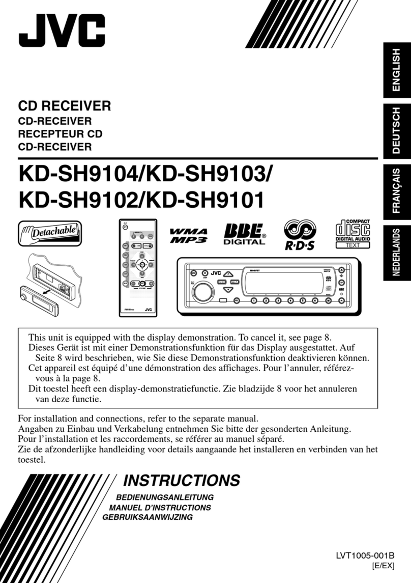 JVC KD-SH9101 User manual
