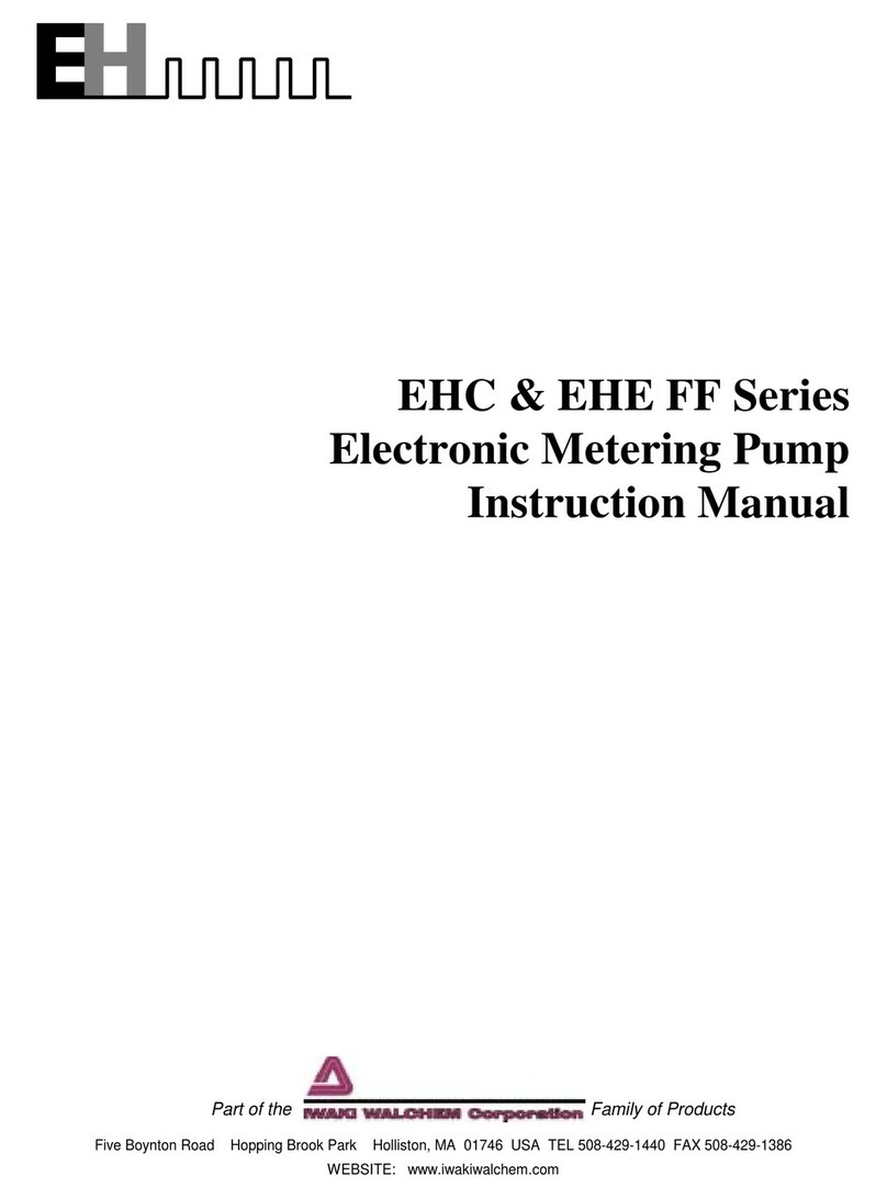 IWAKI WALCHEM EHC Series instruction manual