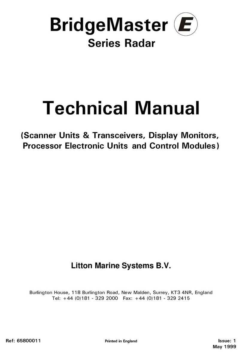 SperryMarine BridgeMaster E Series Technical manual