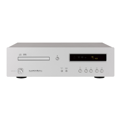 Luxman D-03X User manual