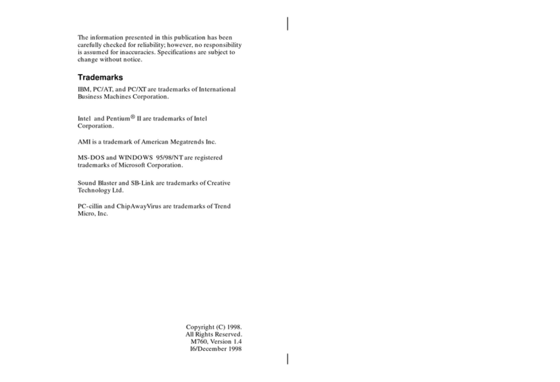 Intel 440BX User manual