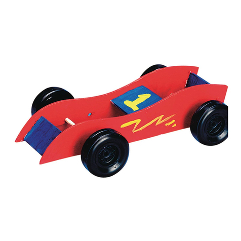 S&S Worldwide Rubber Band Race Car instructions