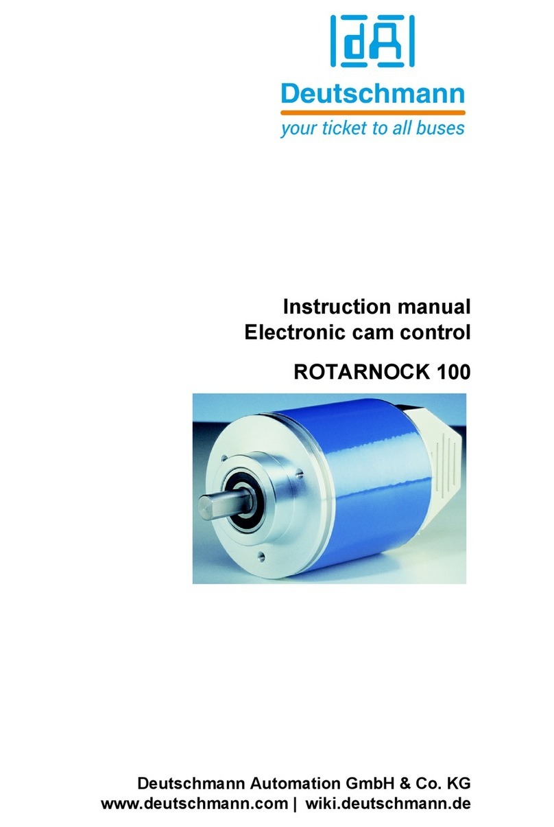 DEUTSCHMANN AUTOMATION ROTARNOCK 100 instruction manual