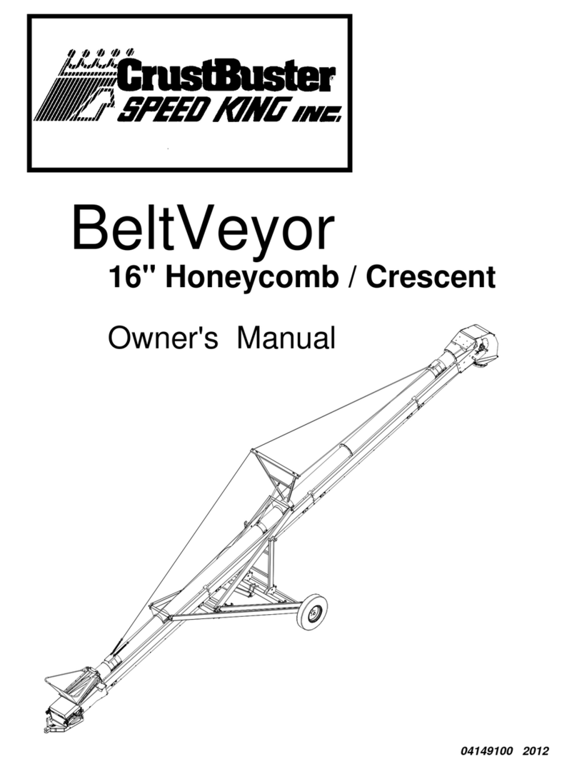 CrustBuster BeltVeyor Honeycomb owner's manual
