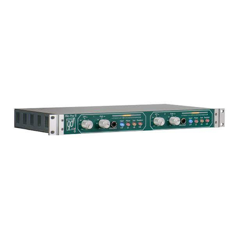 Daking Audio Mic Pre II User manual