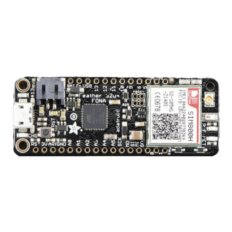 Adafruit Feather 32u4 FONA User manual