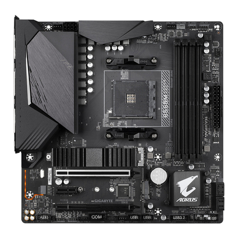 GIGA-BYTE TECHNOLOGY B550M AORUS PRO User manual GIGA-BYTE TECHNOLOGY B550M AORUS PRO User manual
