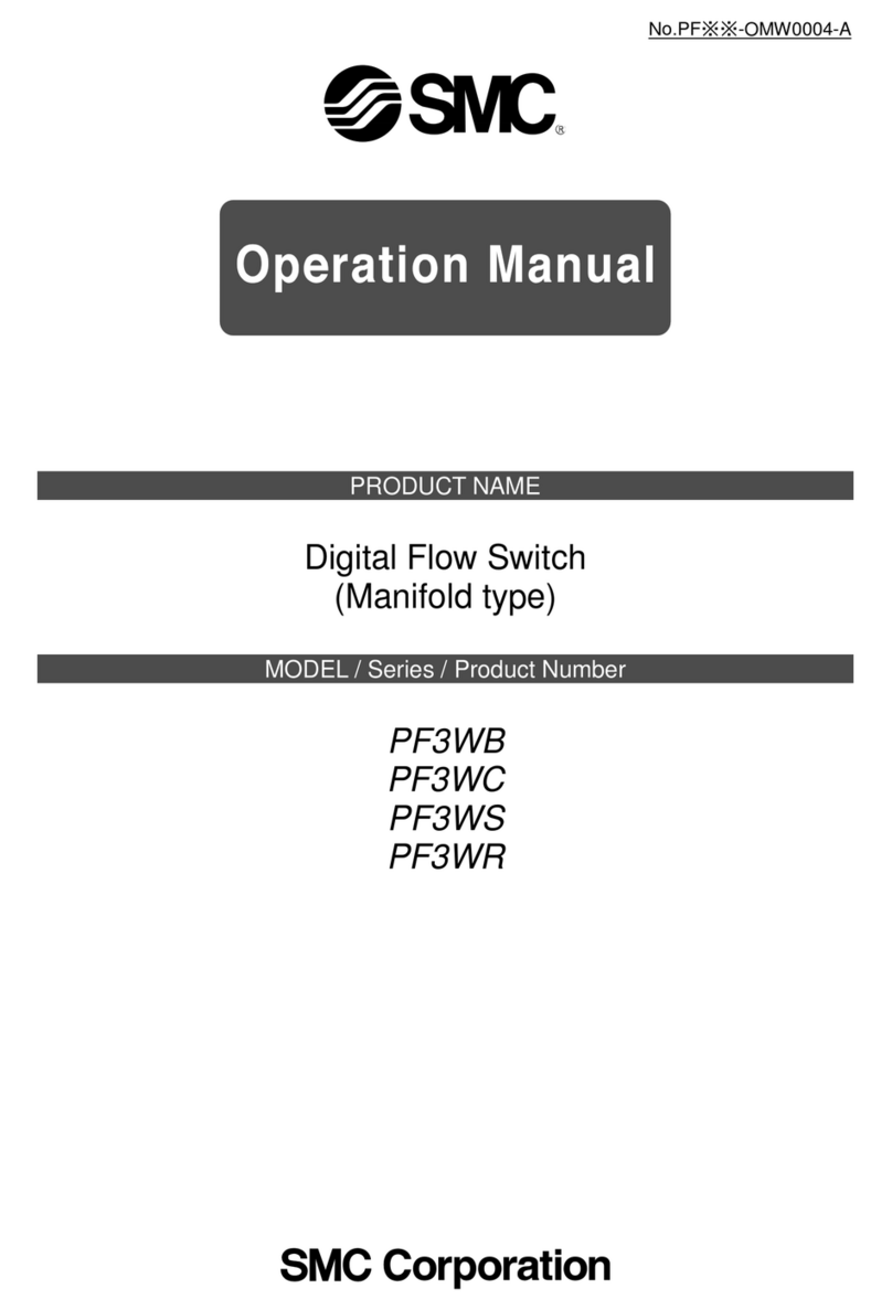 SMC Networks PF3WB Series User manual