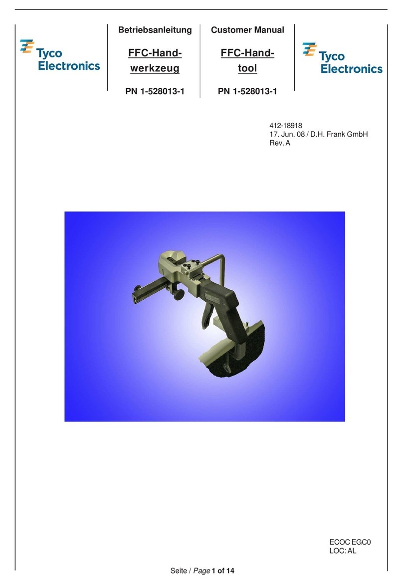 Tyco Electronics 1-528013-1 Reference guide