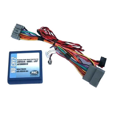 PAC NU-CHY2 instructions