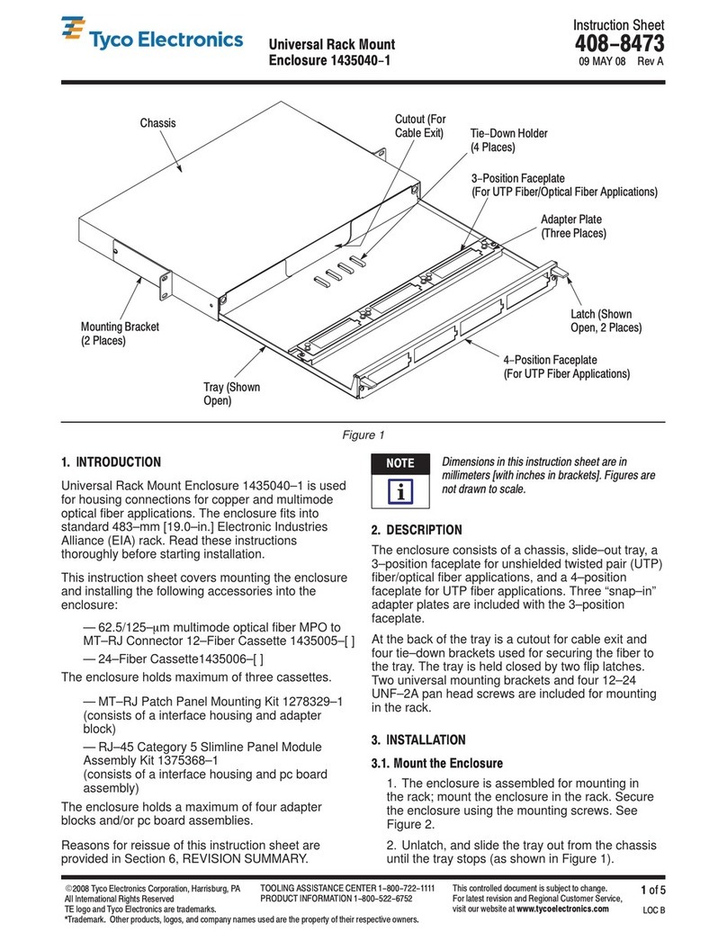 Tyco Electronics 1435040-1 User manual