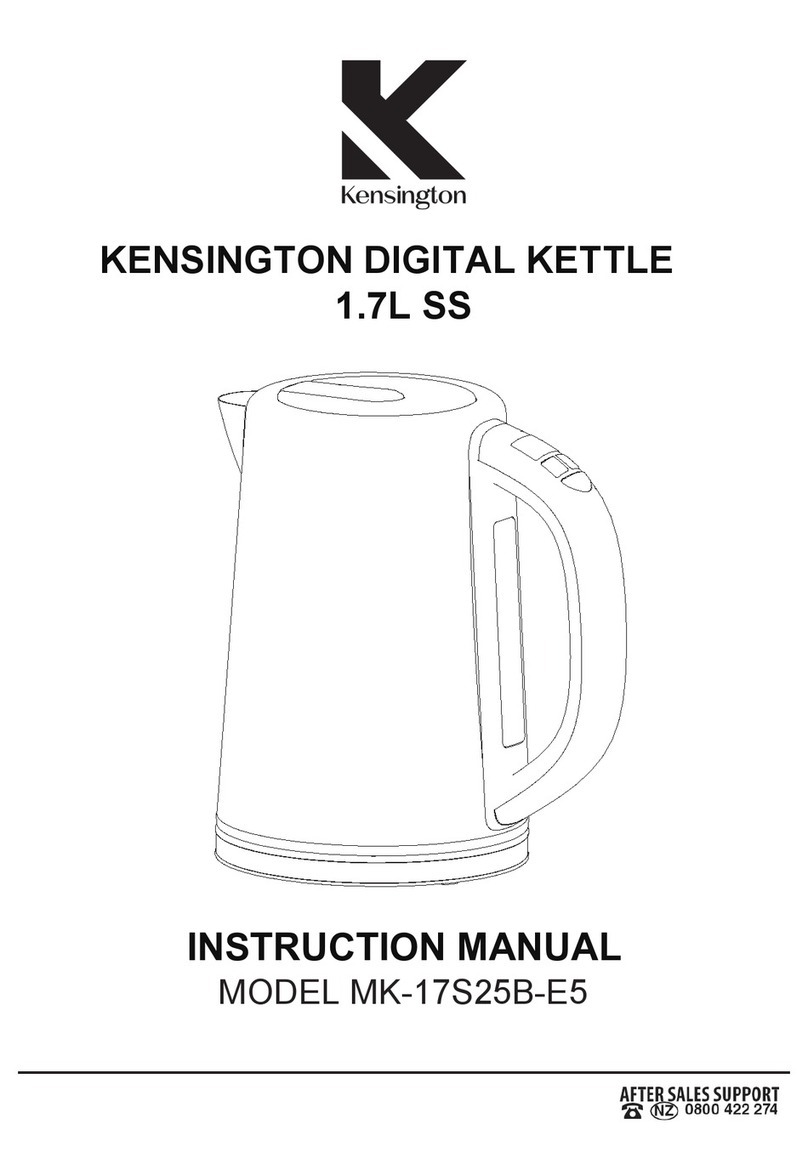 Kensington MK-17S25B-E5 instruction manual