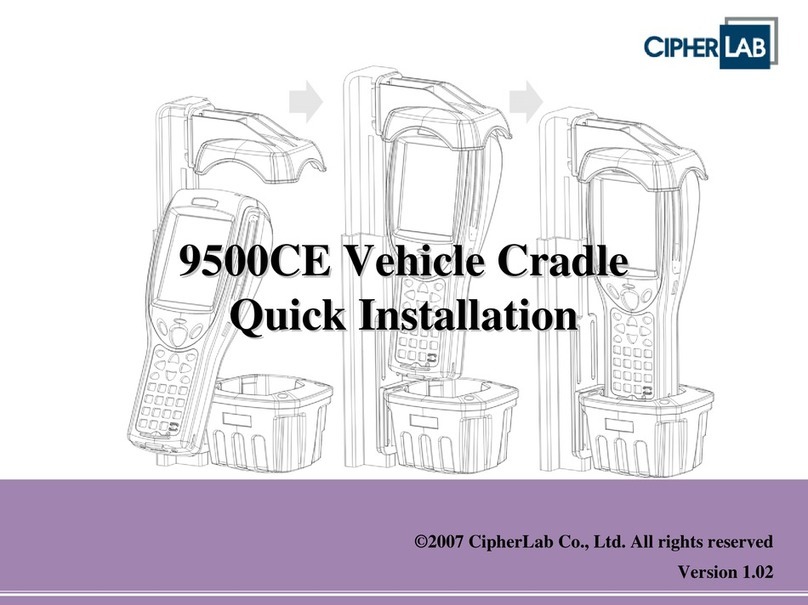 CipherLab 9500CE Series Original operating instructions