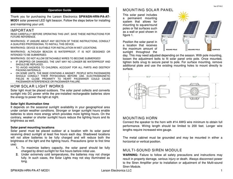 Larson Electronics SPWASN-HRN-PA-ATMOD1 User manual