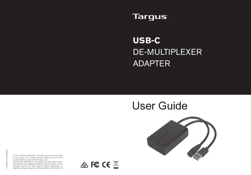 Targus ACA42 user guide