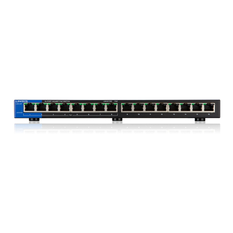 Linksys LGS116P Instruction Manual