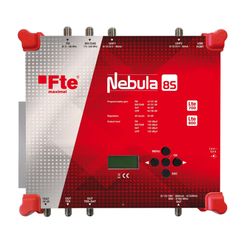 FTE Maximal Nebula 8S User manual