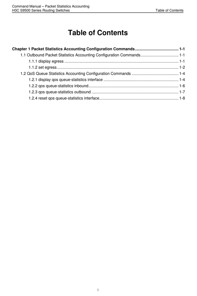 H3C S9500 Series Command manual