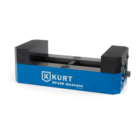 Kurt PF Series Operating instructions manual