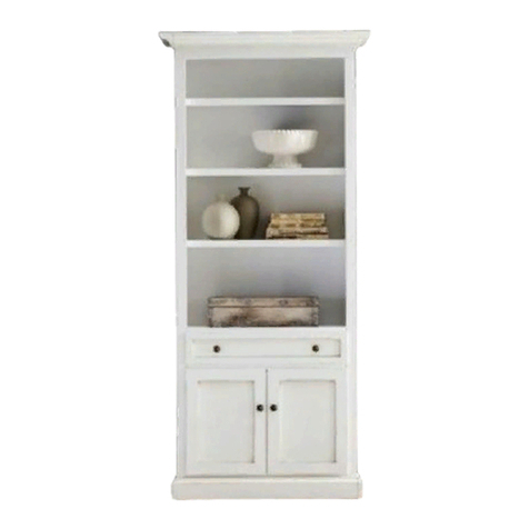 Ballard Designs CASA Florentina Josephina Bookcase with Cabinet... manual