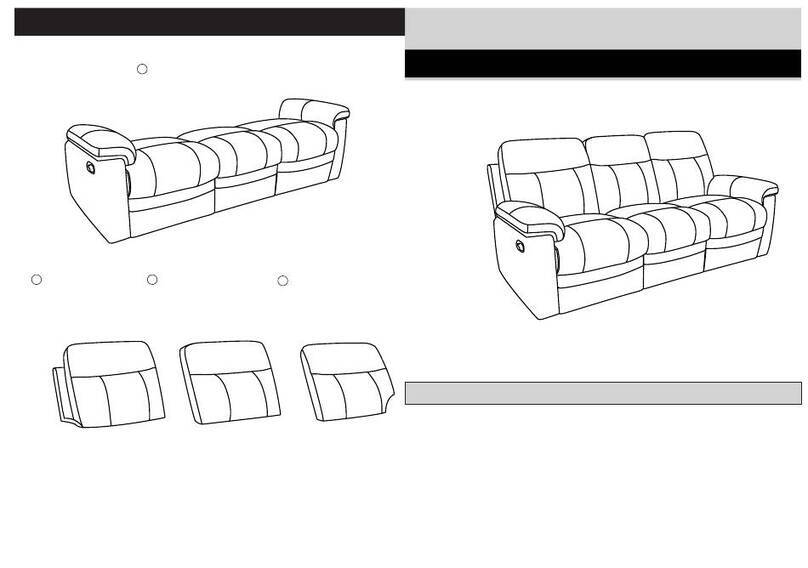 Argos PAULO LARGE RECLINER 1454026 User manual Argos PAULO LARGE RECLINER 1454026 User manual