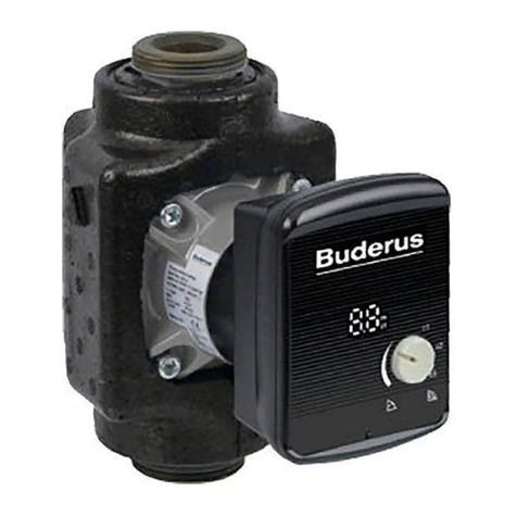 Buderus BUE-Plus Installation and operating instructions