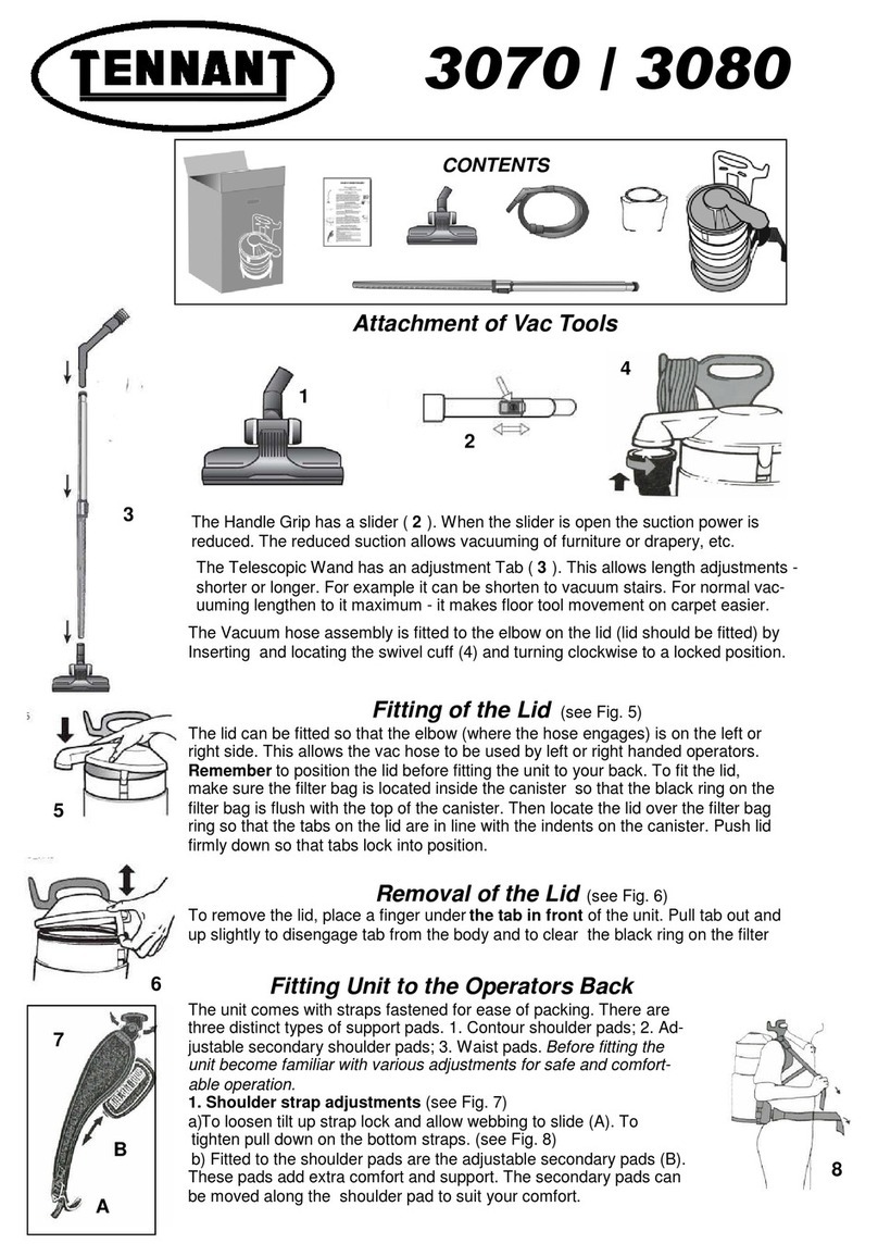 Tennant 3070 manual