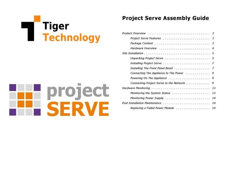 Tiger Technology Project Serve User manual