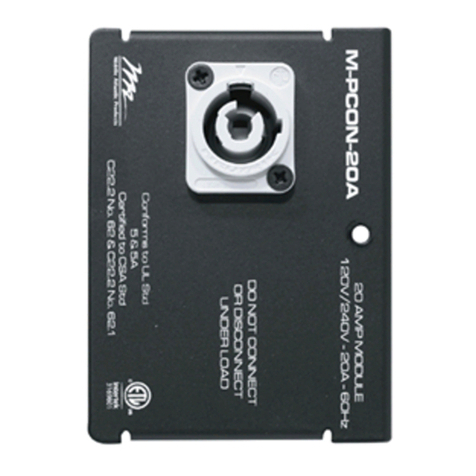 Middle Atlantic MPR-A Series instruction sheet
