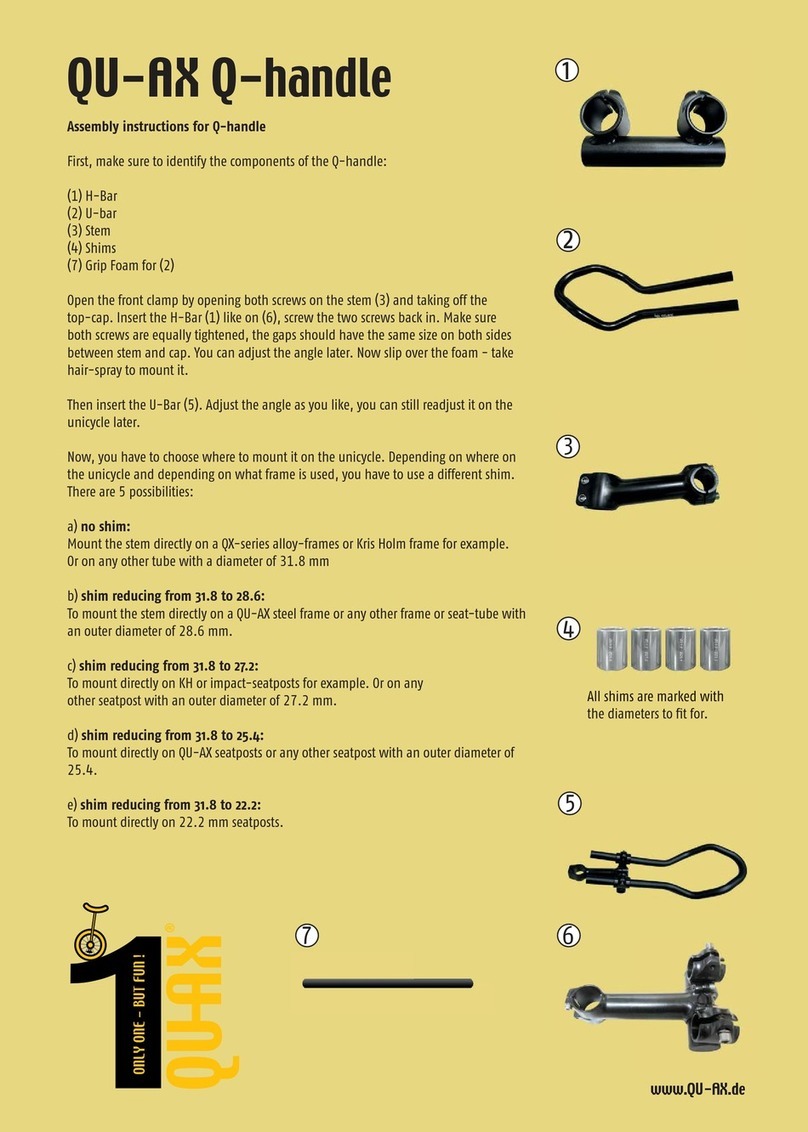 QU-AX Q-handle Assembly instructions