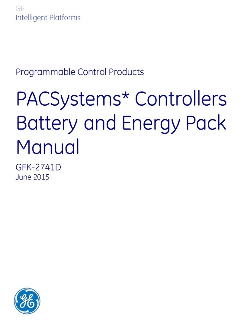 GE PACSystems IC695CPU3104 manual