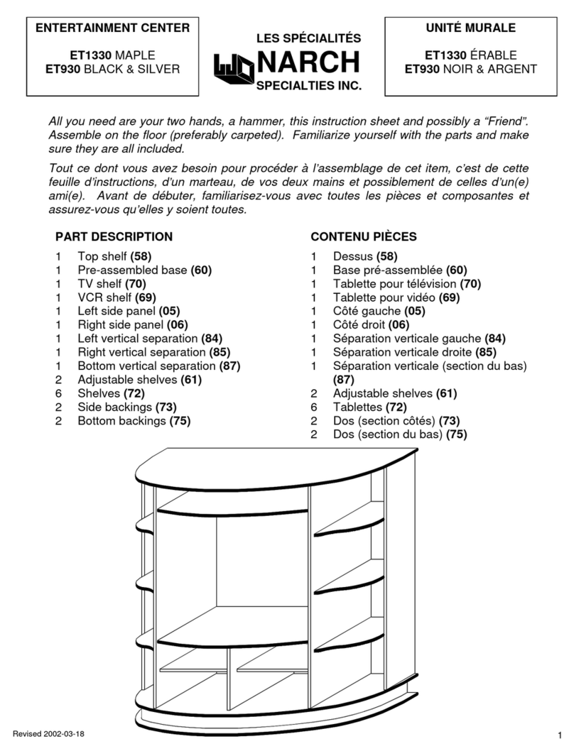 Monarch Specialties ET1330 User manual Monarch Specialties ET1330 User manual