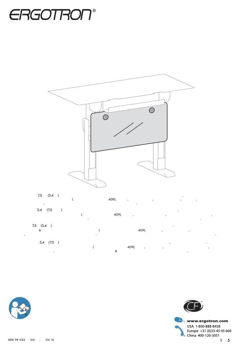 Ergotron Modesty Panel User manual