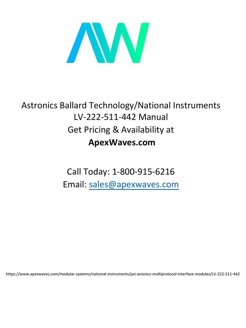 Astronics OMNIBUS II NI PXIe user manual