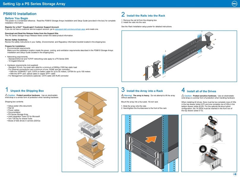 Dell PS Series User instructions