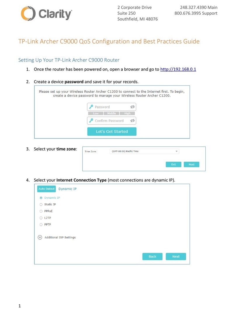 TP-Link Archer C9000 quick start guide