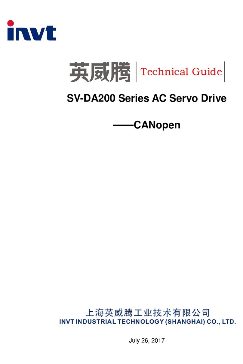 INVT SV-DA200 Series Technical guide